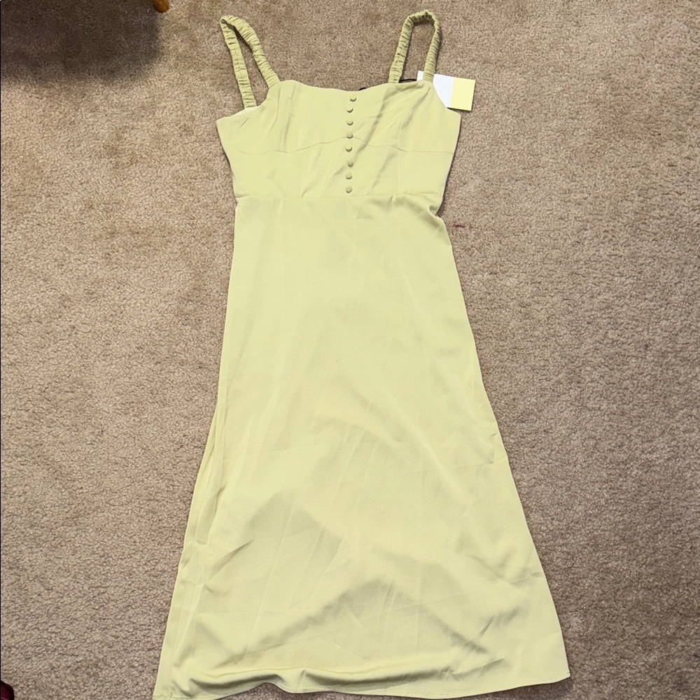 Lime Green Kourt Dress